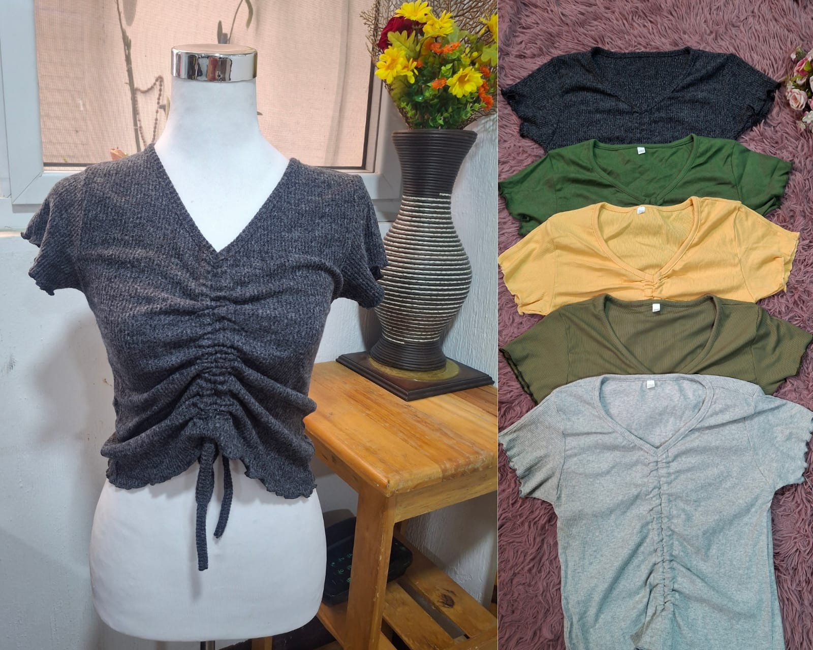 Blusa resorte enmedio