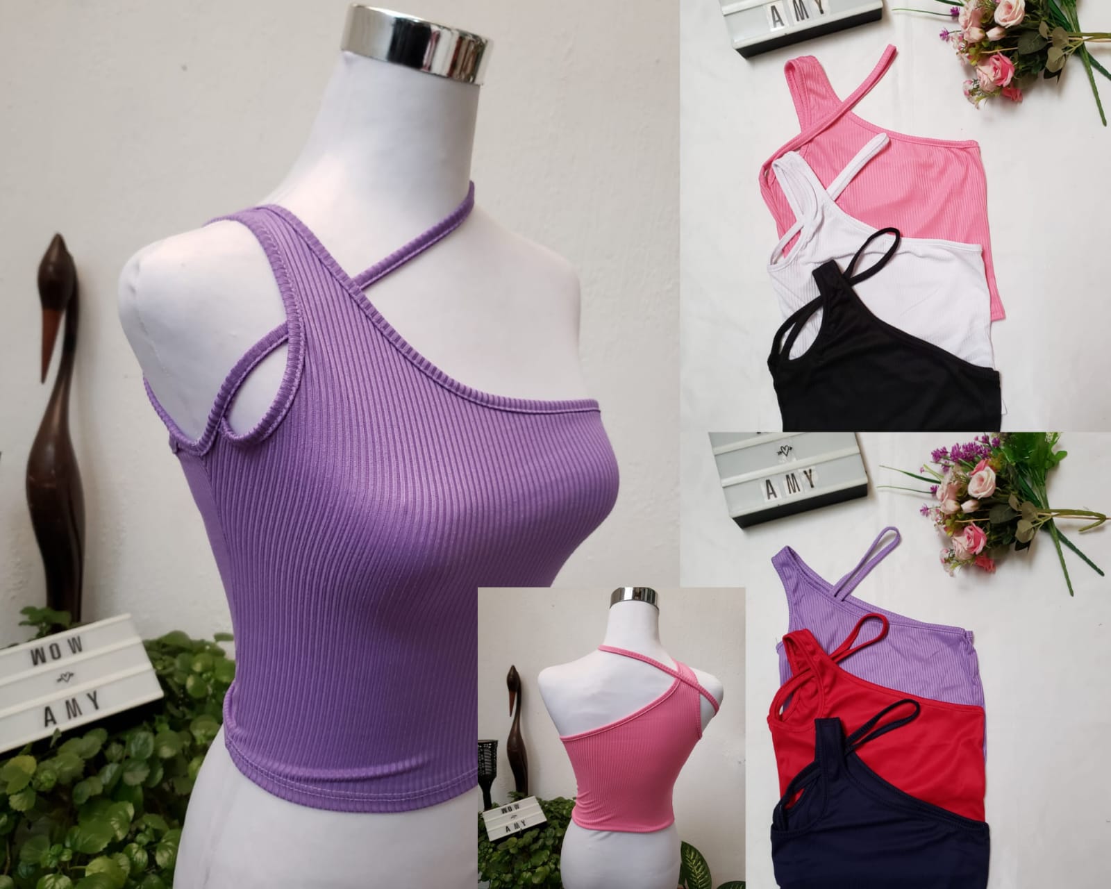 Croptop un tirante hilito