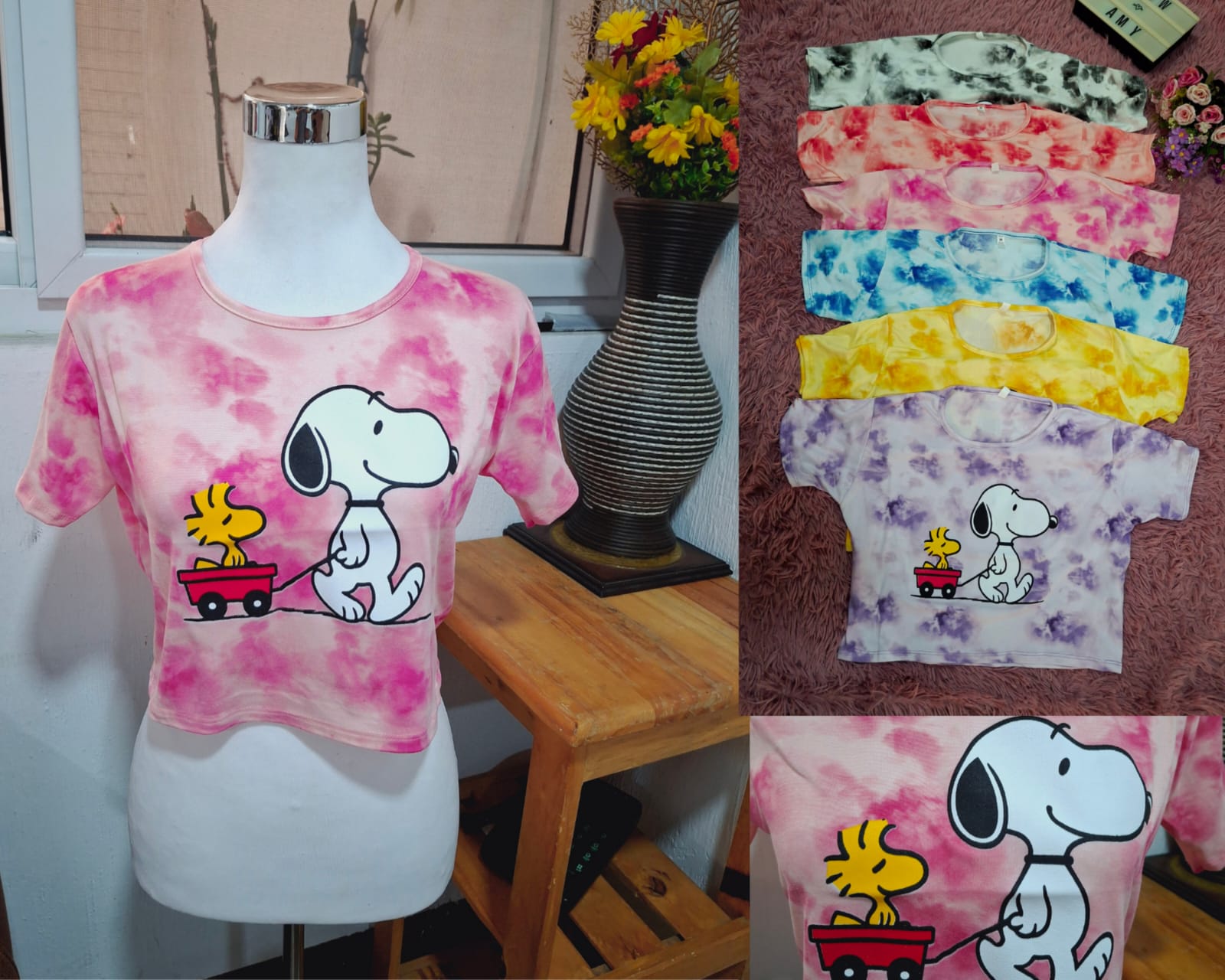 Playerita Snoopy colores