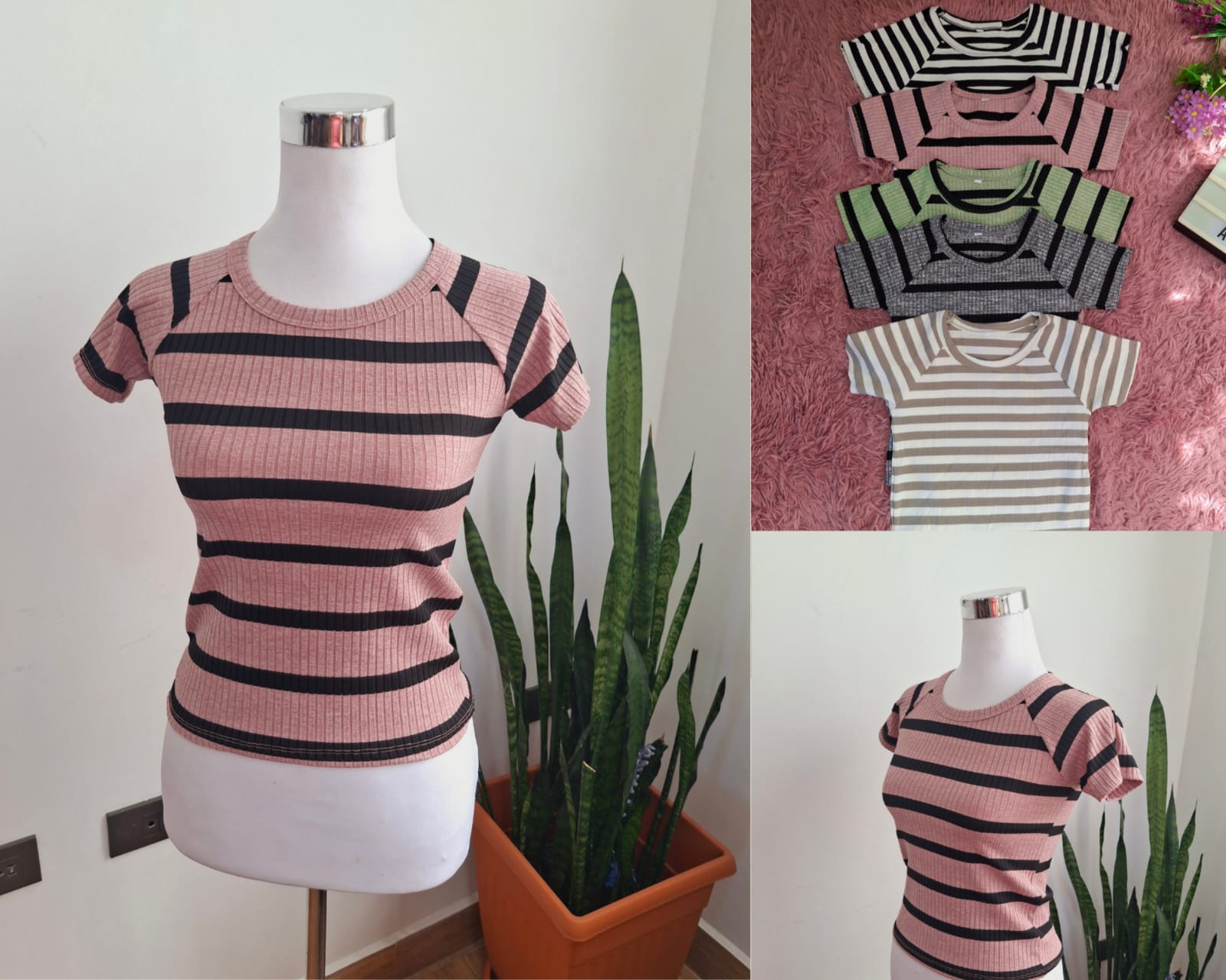 Playera de rayas 
