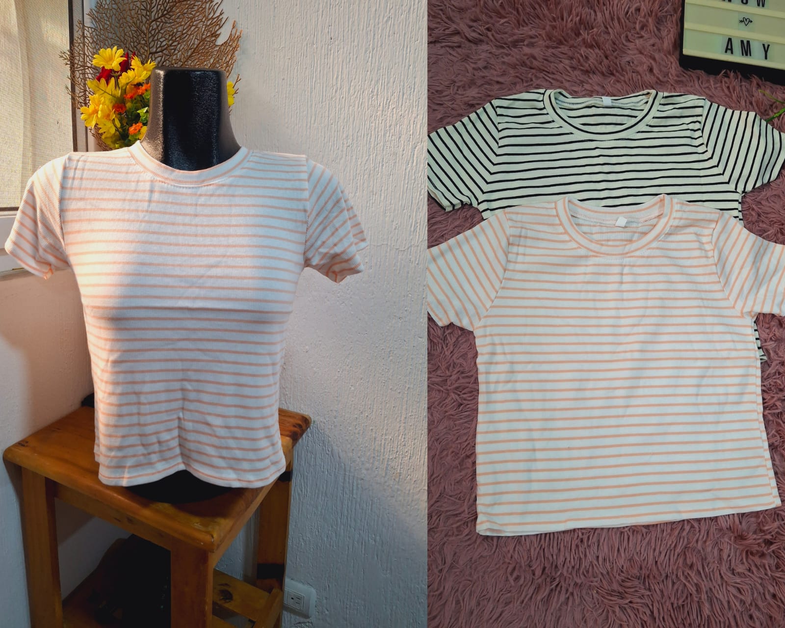 Playeritas básicas de rayas